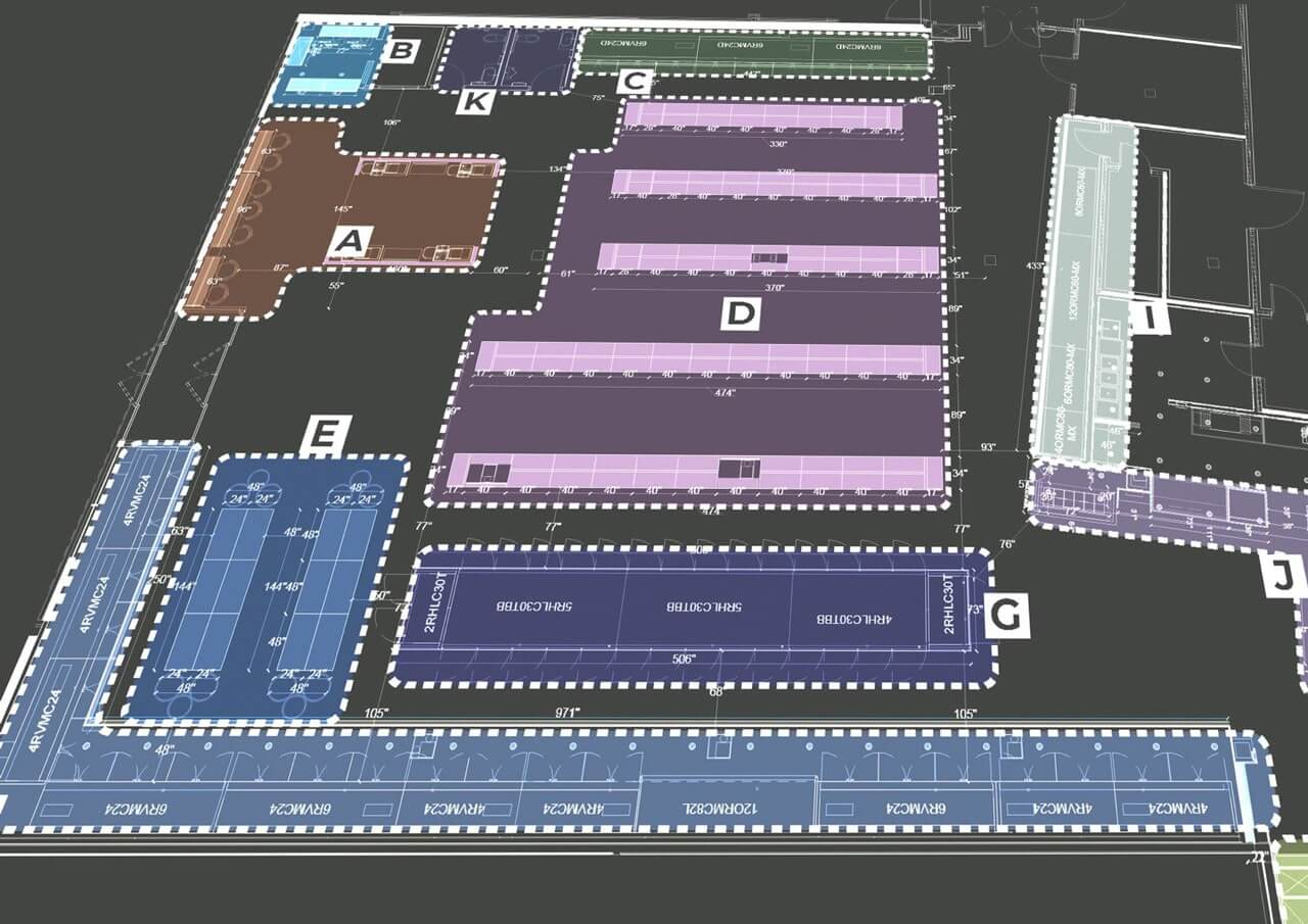 Trust - lines Layout Design